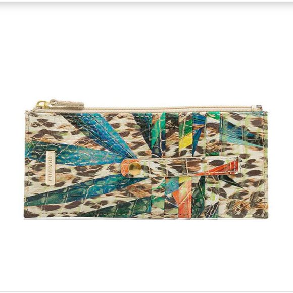 Brahmin Handbags - BRAHMIN Melbourne Collection Crocodile-Embossed Credit Card Wallet